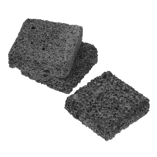 EXAOMBLE Aquarium-felsen-Set 3er-Pack Dekoration Aus Vulkangestein Für Pflanzenanbau Und Betta-aquarienzubehör von EXAOMBLE