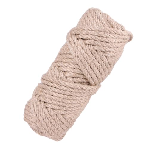 EXAOMBLE 30M Natürliche Sisal Seilschnur für Katzen für Haustiere Kratzen und Sicheres und Langlebiges Material für Stundenlangen Spaß EXAOMBLE 30M Natürliche Sisal Seilschnur für Katzen für Haustiere Kratzen und Sicheres und Langlebiges Material für Stundenlangen Spaß von EXAOMBLE