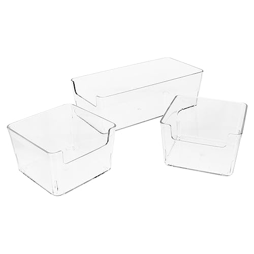 EXAOMBLE Hamsterbadewanne 3er Set Kleintierbadewanne Behälter Kunststoff Für Hamster Meerschweinchen Kompakt Elegant von EXAOMBLE