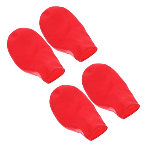 EXAOMBLE 4 Stück Teiliges wasserdichte Hundeschuhe mit Rutschfester Sohle für Hunde Outdoor Pfotenschutz Rote Farbe für und Aktivitäten im Freien EXAOMBLE 4 Stück Teiliges wasserdichte Hundeschuhe mit Rutschfester Sohle für Hunde Outdoor Pfotenschutz Rote Farbe für und Aktivitäten im Freien von EXAOMBLE