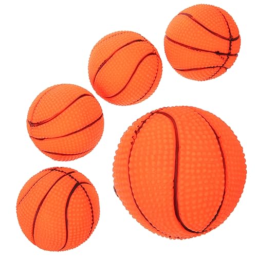 EXAOMBLE 5Stücke Interaktive Welpen Quietschspielzeuge Cartoon Hundebasketballspielzeug aus Sicherem Vinyl für Mittelgroße Bringt Spaß und Vermindert Zerstörungsverhalten EXAOMBLE 5Stücke Interaktive Welpen Quietschspielzeuge Cartoon Hundebasketballspielzeug aus Sicherem Vinyl für Mittelgroße Bringt Spaß und Vermindert Zerstörungsverhalten von EXAOMBLE