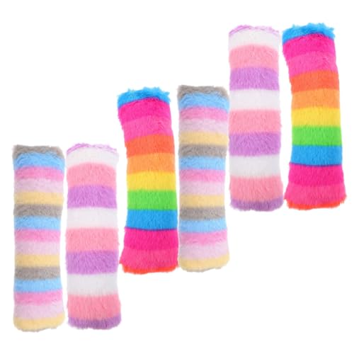 EXAOMBLE 6 Stücke Pet Plüsch Katze Kätzchen Zahnen Kätzchen Haustier Kauen Plüsch Pet Gefüllte Pet Gefüllte Kissen Tuch von EXAOMBLE