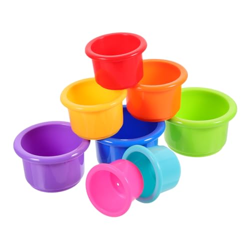 EXAOMBLE 8stücke Teiliges Nesting Toy Stapelbare Kunststoffbecher Für Snacks Und Futter Für Zwergkaninchen Und Kleintiere Fördert Aktives Spielen Und Geistige Fitness EXAOMBLE 8stücke Teiliges Nesting Toy Stapelbare Kunststoffbecher Für Snacks Und Futter Für Zwergkaninchen Und Kleintiere Fördert Aktives Spielen Und Geistige Fitness von EXAOMBLE