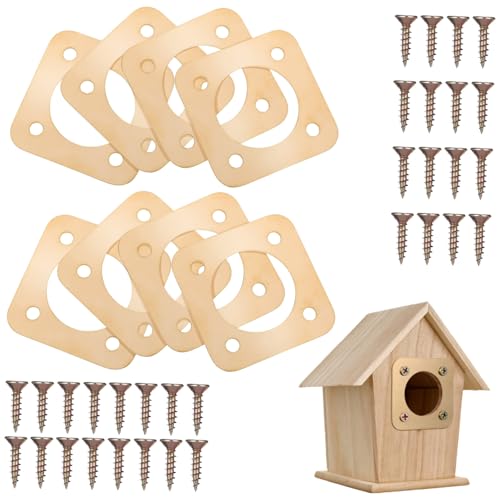 EXAOMBLE 8Stücke Vogelhaus Schutzplatte Teilig Vogelhaus Lochschutz Kupfer Vogelhaus Raubtierwache Einfache Installation Lochdesign für Effektiven Schutz EXAOMBLE 8Stücke Vogelhaus Schutzplatte Teilig Vogelhaus Lochschutz Kupfer Vogelhaus Raubtierwache Einfache Installation Lochdesign für Effektiven Schutz von EXAOMBLE