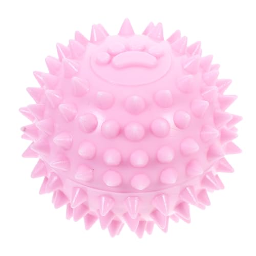EXAOMBLE Hundespielzeug Für Welpen Und Katzen Interaktiver Kauspielzeugball Für Kleine Hunde Robustes Sicheres Spielzeug Zur Zahnpflege Fördert Geistige Aktivität Und Beschäftigung von EXAOMBLE