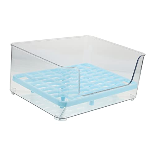 EXAOMBLE Box Kaninchentoilette Katzenstreu Für Kaninchen Transparente Streu Hundetoilettentraining Kaninchentoilettentraining Einstreu Für Meerschweinchen Kaninchentunnel Rattenbehälter von EXAOMBLE