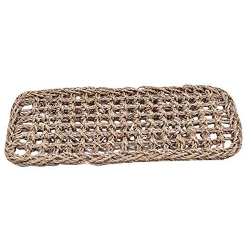 EXAOMBLE Eidechsenmatte Reptilien Hängematte 20x14x2cm Handgewebt Robust Für Terrarium Bartagamen Gecko Langlebig Leicht Zu Reinigen von EXAOMBLE