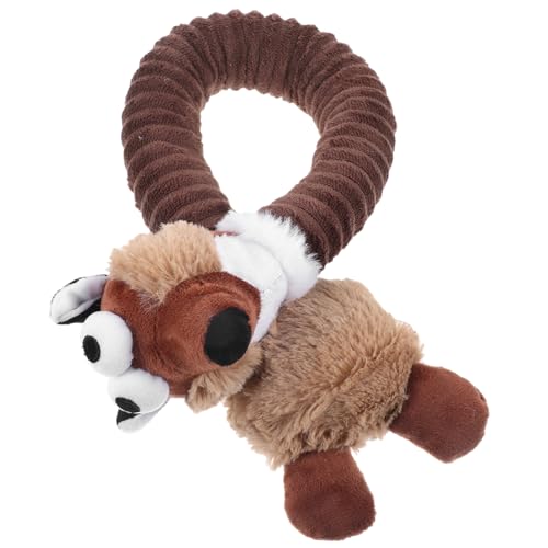 EXAOMBLE Elastic Plüschtier Lustige Pädagogische Spielpuppe Kreatives Haustier Training Spielzeug Cartoon Sound Spielzeug (Ente) von EXAOMBLE