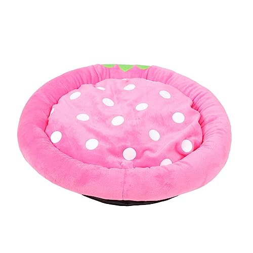 EXAOMBLE Entzückendes Hundebett im Fruchtesdesign für Kleine bis Mittelgroße Waschbar und Langlebig Schlaf und Haustierzubehör für Sicheres EXAOMBLE Entzückendes Hundebett im Fruchtesdesign für Kleine bis Mittelgroße Waschbar und Langlebig Schlaf und Haustierzubehör für Sicheres von EXAOMBLE