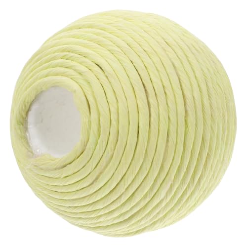 EXAOMBLE Ersatzball Für Katzenklettergerüst Kratzer Katzenbedarf Katzenbälle Drinnen Haustier Kratzball Für Katzen Katze Kratzt Beissen Zahnen Sisal Yellow von EXAOMBLE