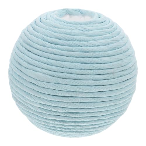 EXAOMBLE Ersatzball Für Katzenklettergerüst Spielzeugbälle Für Katzen Haustier Katzenbedarf Katzenkratzer Kratzen Interaktiv Necken Ballspielzeug Für Katze Seile Drinnen Sisal Sky-Blue von EXAOMBLE