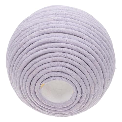 EXAOMBLE Ersatzball für Katzenklettergerüst Kratzer kratzen Katzenbälle drinnen Zahnen Sisalball Katzenkratzspielzeug Katzenspielzeug interaktiv Katzenspielzeug für Wohnungskatzen Violet von EXAOMBLE