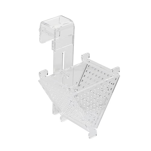 EXAOMBLE Fischfutterhalter aus Taper Design für Aquarien für Rote Blutwürmer und Andere Futtersorten Platzsparend und Einfach zu Reinigen Geeignet für Süß und EXAOMBLE Fischfutterhalter aus Taper Design für Aquarien für Rote Blutwürmer und Andere Futtersorten Platzsparend und Einfach zu Reinigen Geeignet für Süß und von EXAOMBLE