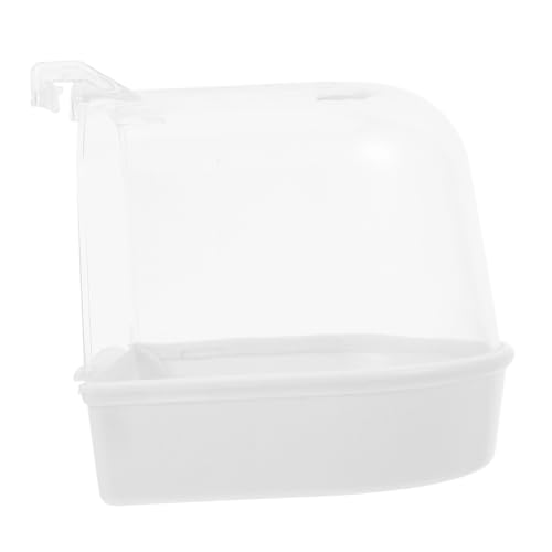 EXAOMBLE Hängender Vogelbad, Würfel, Vogelbadewanne, Badewanne, Duschbox, Schüssel, Käfig, Haustier, Vogel, Papagei, Transparente Badewanne, Badewanne, Duschbox, Hängende Käfigdekoration EXAOMBLE Hängender Vogelbad, Würfel, Vogelbadewanne, Badewanne, Duschbox, Schüssel, Käfig, Haustier, Vogel, Papagei, Transparente Badewanne, Badewanne, Duschbox, Hängende Käfigdekoration von EXAOMBLE
