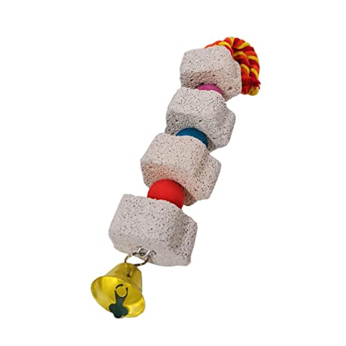 EXAOMBLE Hängendes Kaustein Papageienspielzeug Interessantes MOL für Kleine Haustiere und Sicher für Nymphensittiche und Andere Zufällige EXAOMBLE Hängendes Kaustein Papageienspielzeug Interessantes MOL für Kleine Haustiere und Sicher für Nymphensittiche und Andere Zufällige von EXAOMBLE