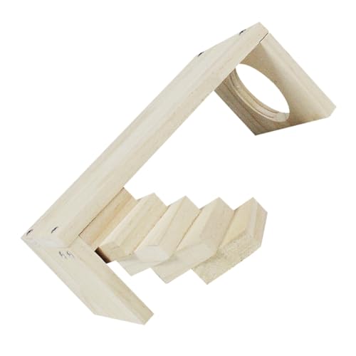 EXAOMBLE Hamster Holzplattform für Käfige Kletter und Ruheplatz für Kleine Haustiere für Hamster Zwerghamster und Andere Kleintiere EXAOMBLE Hamster Holzplattform für Käfige Kletter und Ruheplatz für Kleine Haustiere für Hamster Zwerghamster und Andere Kleintiere von EXAOMBLE