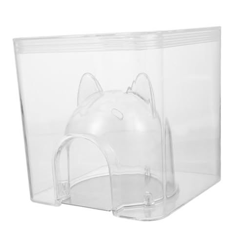 EXAOMBLE Hamster Kühlendes Nest Transparentes Hamsterversteck für Wiederverwendbar Sicherer Rückzugsort für Kleine Haustiere für Hamster von EXAOMBLE