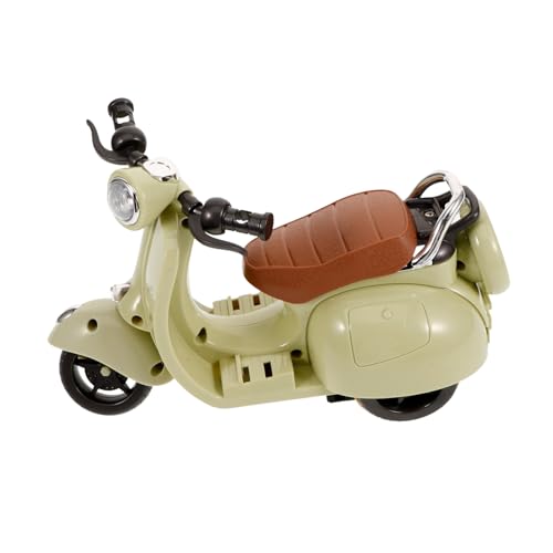 EXAOMBLE Hamster-Motorrad Hamsterübung Meerschweinchen Bett Kleines Motorrad Für Haustiere Lustiges Hamsterspielzeug Mini-motorradmodell Hängematte Light Green Plastik von EXAOMBLE