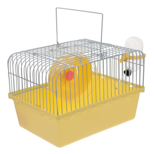 EXAOMBLE Hamsterkäfig Chinchilla Haustier Trägerkäfig Käfige klein Tragbare Transportbox für Hamster Tragbare Hamsterreise Hamster -Reisekäfig Tragbarer Transportkäfig für Hamster Abs Gelb EXAOMBLE Hamsterkäfig Chinchilla Haustier Trägerkäfig Käfige klein Tragbare Transportbox für Hamster Tragbare Hamsterreise Hamster -Reisekäfig Tragbarer Transportkäfig für Hamster Abs Gelb von EXAOMBLE