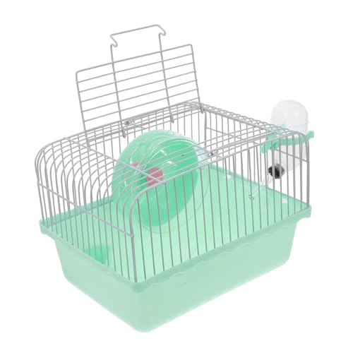 EXAOMBLE Tragbarer Hamster-reisekäfig Mit Wasserflaschenhalter Multifunktionale Transportbox Für Kleine Tiere Wie Hamster Und Chinchillas Geräumig Für Unterwegs EXAOMBLE Tragbarer Hamster-reisekäfig Mit Wasserflaschenhalter Multifunktionale Transportbox Für Kleine Tiere Wie Hamster Und Chinchillas Geräumig Für Unterwegs von EXAOMBLE