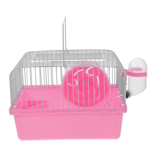 EXAOMBLE Hamsterkäfig Reisen Träger Hamster Tragetasche Drinnen Tragbare Hamsterreise Tragbare Transportbox Für Hamster Nagetier Wasser Klein Hamster -reisekäfig Zubehör Abs Rosa EXAOMBLE Hamsterkäfig Reisen Träger Hamster Tragetasche Drinnen Tragbare Hamsterreise Tragbare Transportbox Für Hamster Nagetier Wasser Klein Hamster -reisekäfig Zubehör Abs Rosa von EXAOMBLE
