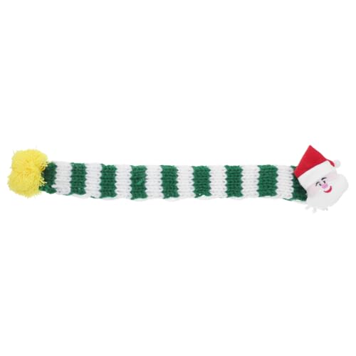EXAOMBLE Haustier-Schal Weihnachtskatzenschal Katze Haustier Schal Haustiere kariert dekorativ für Weihnachten Haustier Schal Bequemer Haustier Schal Haustierschal Hund Winterschal Stricken von EXAOMBLE
