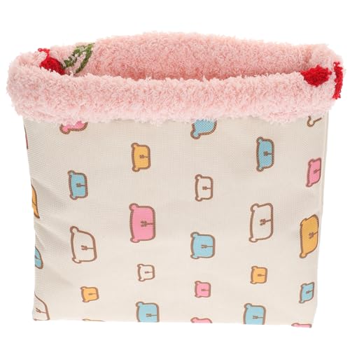 EXAOMBLE Haustier Schlafsack für Kleine Tiere Warmes und Nest für Hamster Kaninchen und Andere Kleintiere Leicht und Tragbar Zufällige Farben Zufällige Farbe Zufällige Farbe von EXAOMBLE