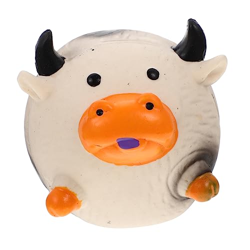 EXAOMBLE Haustier Stimme Ball zahnreinigung hundespielzeug Zahnreinigung beim Hund interaktives knete Trainingsball für Hunde Quietschendes Hundespielzeug Emulsion Weiß EXAOMBLE Haustier Stimme Ball zahnreinigung hundespielzeug Zahnreinigung beim Hund interaktives knete Trainingsball für Hunde Quietschendes Hundespielzeug Emulsion Weiß von EXAOMBLE