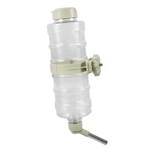 EXAOMBLE Haustier Wasserspender Auslaufsichere Hängende Wasserflasche für Hunde und Kleintiere für Käfige Automatische Fütterung Platzsparend Sicher und Bequem EXAOMBLE Haustier Wasserspender Auslaufsichere Hängende Wasserflasche für Hunde und Kleintiere für Käfige Automatische Fütterung Platzsparend Sicher und Bequem von EXAOMBLE