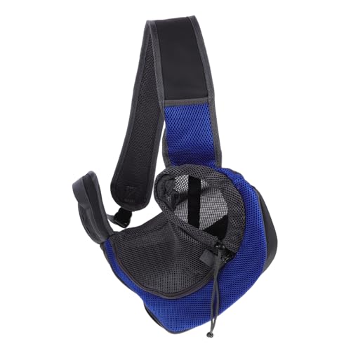 EXAOMBLE Haustierträger Umhängetasche für Katzen Polyester Schultertasche S Dunkles für Reisen und Ausflüge Langlebig Praktischer von EXAOMBLE