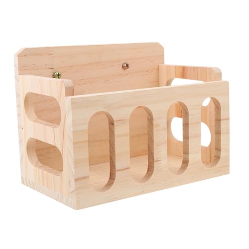 EXAOMBLE Heu Feeder Aus Holz Hängender Futterspender Für Kleine Wie Meerschweinchen Und Chinchillas Langlebig Reinigen Für Heuversorgung EXAOMBLE Heu Feeder Aus Holz Hängender Futterspender Für Kleine Wie Meerschweinchen Und Chinchillas Langlebig Reinigen Für Heuversorgung von EXAOMBLE