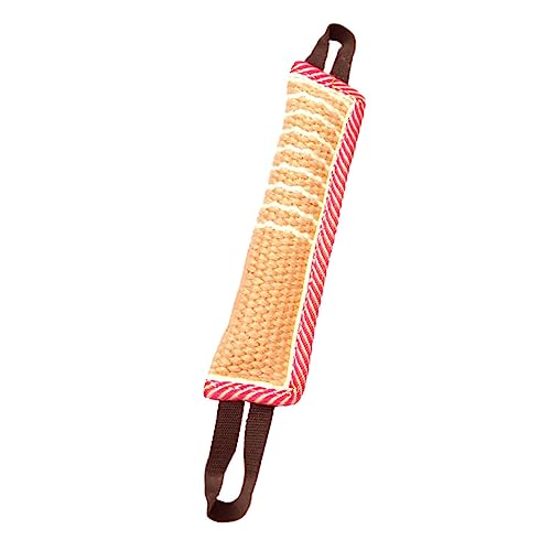 EXAOMBLE Hundebissspielzeug aus Jute Robuster Kauknochen für Training und Spiel für Stressabbau und Zahnreinigung Haustierzubehör für Große Hunde EXAOMBLE Hundebissspielzeug aus Jute Robuster Kauknochen für Training und Spiel für Stressabbau und Zahnreinigung Haustierzubehör für Große Hunde von EXAOMBLE
