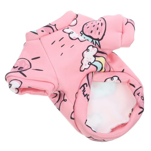 EXAOMBLE Hundekleidung Hundejacke Hundemantel Hundepullover Niedliche Haustieroutfits Niedliche Tierkleidung Dackel klein Kostüm für Haustierkleidung lustige Haustierkleidung Polyester von EXAOMBLE