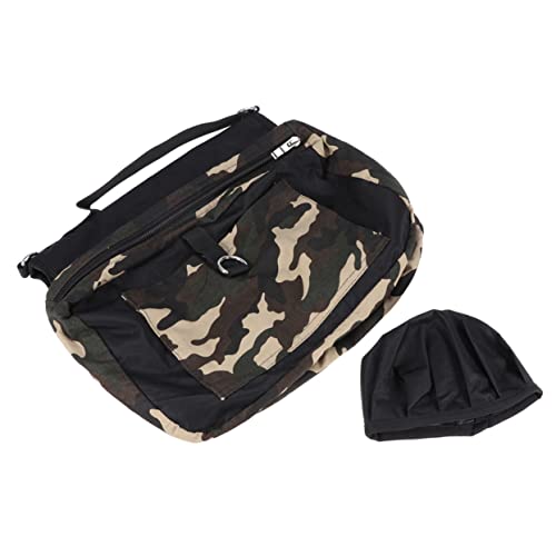 EXAOMBLE Hunderucksack Aus Oxford-Material Und Robust Mit Seitlichen Fächern Für Futter Wasser Und Snacks Für Mittelgroße Bis Große Hunde Zum Wandern Camping Und Reisen von EXAOMBLE