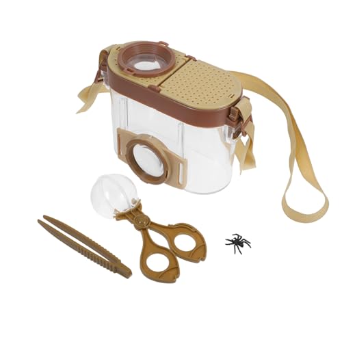 EXAOMBLE Insektenbeobachtungsbox Insektenfang Set Mit Werkzeugen Outdoor Insekten Set Mit Pinzette Glaslupe Science Girl Outdoor Insektenbehälter Set Lernen EXAOMBLE Insektenbeobachtungsbox Insektenfang Set Mit Werkzeugen Outdoor Insekten Set Mit Pinzette Glaslupe Science Girl Outdoor Insektenbehälter Set Lernen von EXAOMBLE
