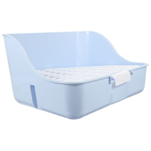EXAOMBLE Kasten Kaninchentoilette Einstreu für Meerschweinchenkäfige Hamster-Leckereien Häschen Zeug Hasenbecher wild kaninchenklo Hasen klo Häschen Toilette Hasen-Töpfchen Plastik Sky-Blue EXAOMBLE Kasten Kaninchentoilette Einstreu für Meerschweinchenkäfige Hamster-Leckereien Häschen Zeug Hasenbecher wild kaninchenklo Hasen klo Häschen Toilette Hasen-Töpfchen Plastik Sky-Blue von EXAOMBLE