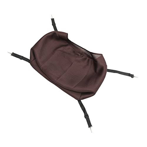 EXAOMBLE Katze Hängematte Glocke Wurf Hängend Käfige Weiden Ratte Schwelle Katzenminze Zwinger Versteck Luft Haustier Katzenbett Katze Schlafnest Coffee Dickes Sandwich-Netz von EXAOMBLE