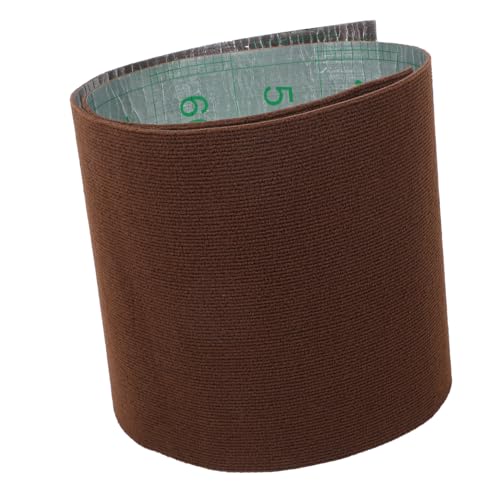 EXAOMBLE Katzen-Klettergerüst-Teppichunterlage groß Kratzbaum für Katzen Ersatz kratzmatte für Katzen Katzenkratzteppich Katzenkrallen-Schleifpad Klebeteppich für Katzenbaum Polyester Brown von EXAOMBLE