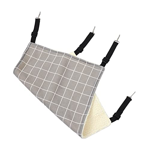 EXAOMBLE Hängematte Für Katzen Winterwarm Schlafplatz Waschbares Pet Hammock Für Drinnen Und Draußen Gemütliche Und Sichere Ruhezone Für Kleine Und Mittlere Katzen Kariert Für EXAOMBLE Hängematte Für Katzen Winterwarm Schlafplatz Waschbares Pet Hammock Für Drinnen Und Draußen Gemütliche Und Sichere Ruhezone Für Kleine Und Mittlere Katzen Kariert Für von EXAOMBLE