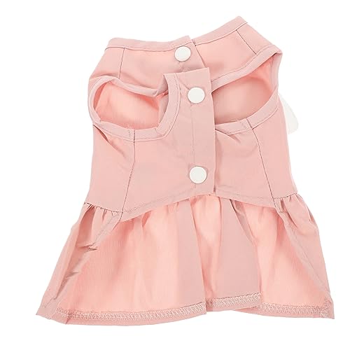EXAOMBLE Katzenkleid Sommer Entzückendes Welpenkleid Hunde-Outfit Kühlung Hundekleid Kostüm Züchten Haustier Danksagung Hundezubehör Ups Rosa Baumwolle Polyester EXAOMBLE Katzenkleid Sommer Entzückendes Welpenkleid Hunde-Outfit Kühlung Hundekleid Kostüm Züchten Haustier Danksagung Hundezubehör Ups Rosa Baumwolle Polyester von EXAOMBLE