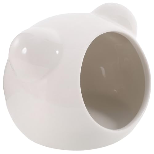EXAOMBLE Keramik Hamsterhaus Cartoon Form Sicheres Versteck für Hamster Langlebig und für und Spiel Geeignet für Kleine Haustiere EXAOMBLE Keramik Hamsterhaus Cartoon Form Sicheres Versteck für Hamster Langlebig und für und Spiel Geeignet für Kleine Haustiere von EXAOMBLE