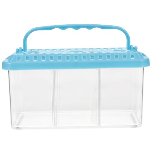 EXAOMBLE Kleine Fischaufzuchtbox Abnehmbaren Trennwänden Transparente Isolationsbox für Aquarien zur Trennung von Fischen Aufzucht von Jungtieren EXAOMBLE Kleine Fischaufzuchtbox Abnehmbaren Trennwänden Transparente Isolationsbox für Aquarien zur Trennung von Fischen Aufzucht von Jungtieren von EXAOMBLE