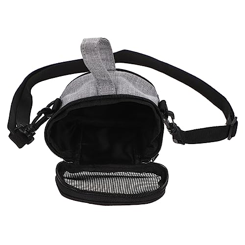 EXAOMBLE Kleinstierbeutel Tragetasche für Kleine Haustiere Atmungsaktive und Verstellbare Trägerschultertasche für Hamster Meerschweinchen und Zuckergleiter für Ausflüge von EXAOMBLE