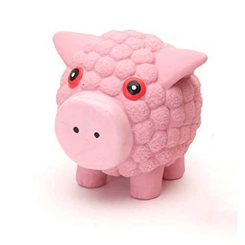 EXAOMBLE Latex Sound Toy Gefüllte Biss Kugel Kreative Biss Spielzeug Lustige Backenzahn Pädagogische Kauball Für Haustier Katze Hund Welpe (größe S) von EXAOMBLE