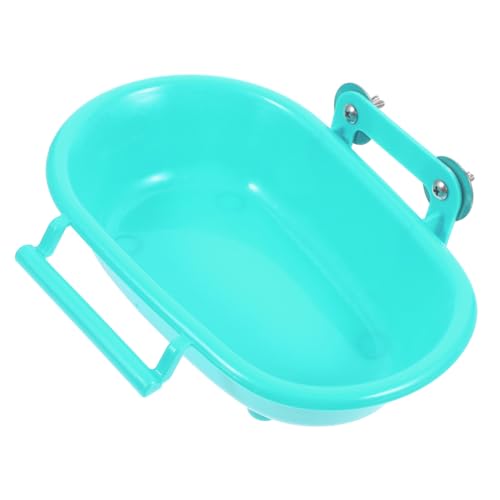 EXAOMBLE Papagei Badewanne mit Haken Vogelwanne für Wellensittiche Vögel Wiederverwendbare Vogelbadewanne für Käfige Sicher und Praktisch mit Glatten Kanten für Besseren Tierschutz EXAOMBLE Papagei Badewanne mit Haken Vogelwanne für Wellensittiche Vögel Wiederverwendbare Vogelbadewanne für Käfige Sicher und Praktisch mit Glatten Kanten für Besseren Tierschutz von EXAOMBLE