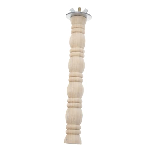EXAOMBLE Papagei Holz Barsch Vogel Käfig Papagei Stehstift Papagei von EXAOMBLE