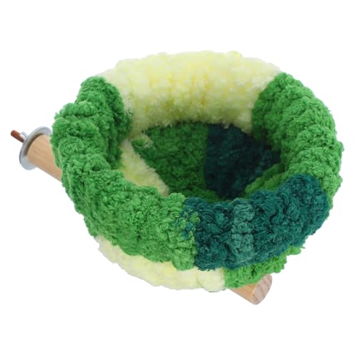 EXAOMBLE Warm Bird Nest Für Papageien Gemütlicher Baumwoll-schlafplatz Mit Hängedesign Für Käfige Für Wellensittiche Nymphensittiche Und Andere Kleintiere Inklusive Stabiler von EXAOMBLE