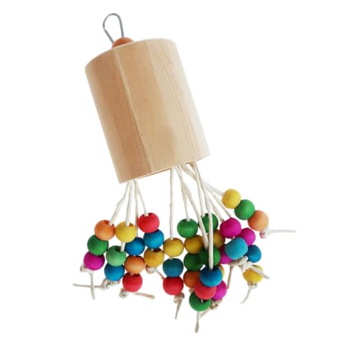 EXAOMBLE Papageienspielzeug Hölzern Vogel Spielzeug Kauert Spielzeug Papagei Käfig Biss Spielzeugvögel Bissschnur EXAOMBLE Papageienspielzeug Hölzern Vogel Spielzeug Kauert Spielzeug Papagei Käfig Biss Spielzeugvögel Bissschnur von EXAOMBLE