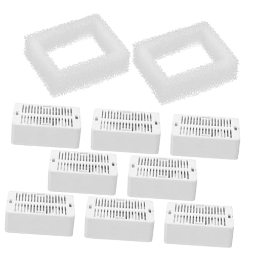 EXAOMBLE Pet Fountain Replacement Filter Langlebiger Baumwoll wasserfilter für Katzenbrunnen Einfache Installation Wiederverwendbar Effektive Wasserreinigung für Gesunde Haustiertränke von EXAOMBLE
