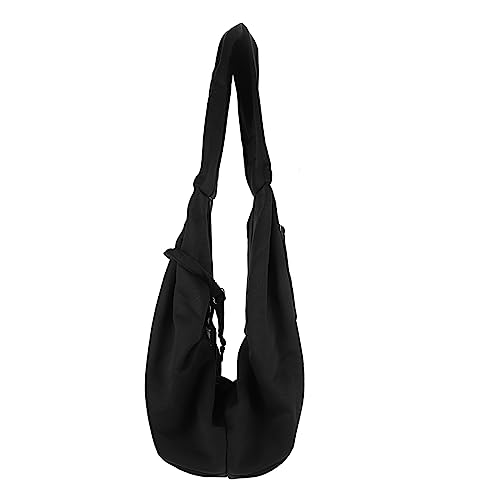 EXAOMBLE Pet Sling Trage Tasche für Hunde und Katzen Tragbare Haustiertasche aus Polyester Atmungsaktiv Schwarz für Reisen und EXAOMBLE Pet Sling Trage Tasche für Hunde und Katzen Tragbare Haustiertasche aus Polyester Atmungsaktiv Schwarz für Reisen und von EXAOMBLE